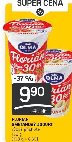 Jogurt smetanový Florian Olma