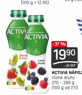 Jogurtový nápoj Activia Danone