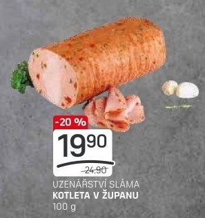 Kotleta v županu Sláma