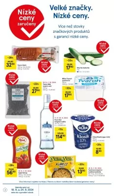 akční leták Tesco 18.9.2024-24.9.2024