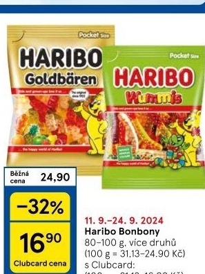 Bonbony želé Haribo