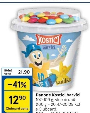 Dezert Kostíci Danone