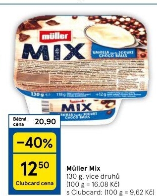 Jogurt Müller Mix