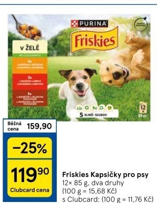 Kapsičky pro psy Friskies