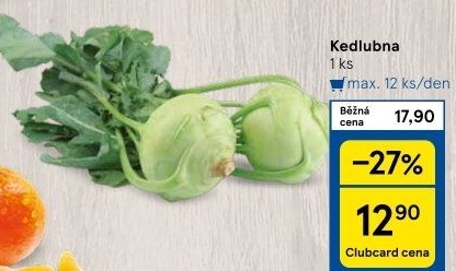 Kedlubna bílá