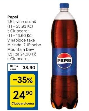 Limonáda Pepsi
