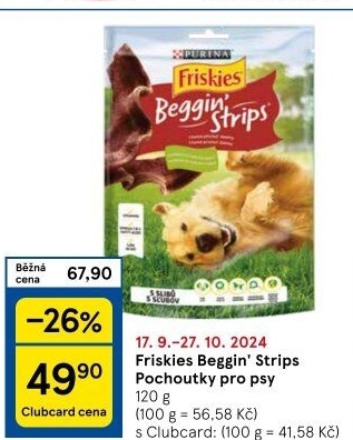 Pamlsky pro psy Beggin Strips Friskies