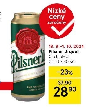 Pivo Pilsner Urquell