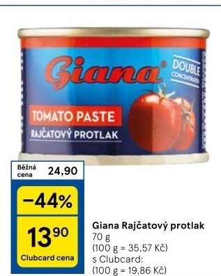 Rajčatový protlak Giana
