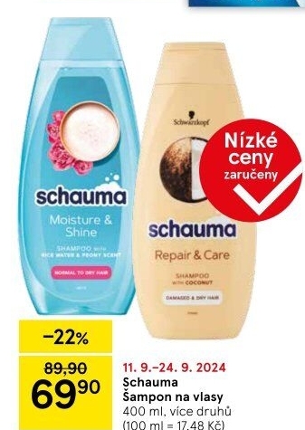 Šampon Schauma Schwarzkopf