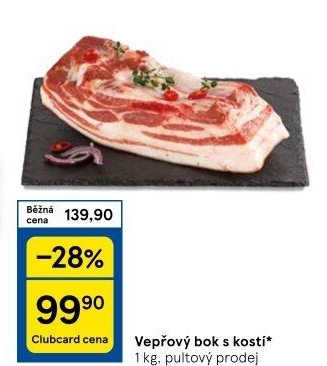 Vepřový bok s kostí