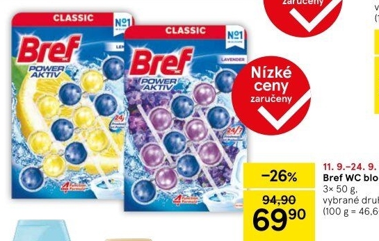 WC blok Bref