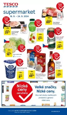 akční leták Tesco 18.9.2024-24.9.2024