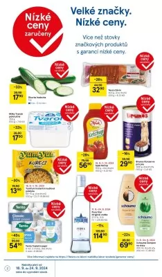 akční leták Tesco 18.9.2024-24.9.2024