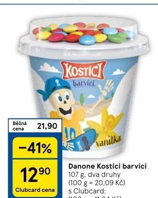 Dezert Kostíci Danone