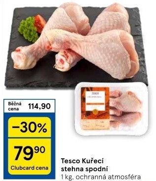 Kuřecí stehna Tesco