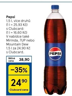 Limonáda Pepsi