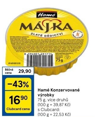 Paštiky Hamé
