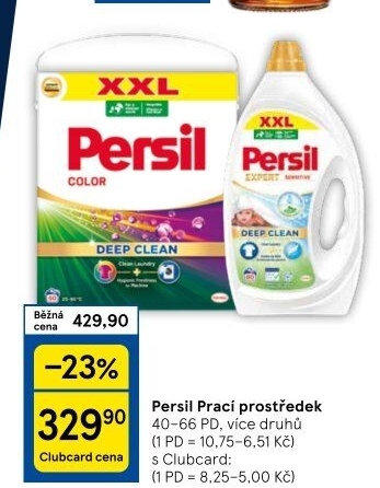 Prací prostředky Persil