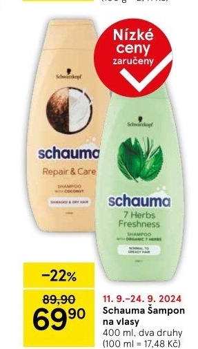 Šampon Schauma Schwarzkopf