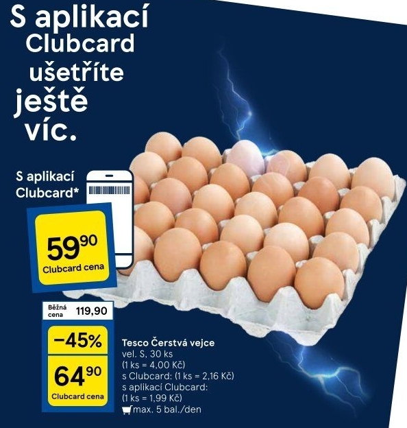 Vejce S Tesco