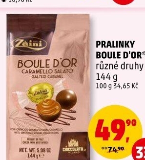 Bonbony čokoládové Boule D'