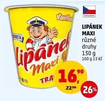 Dezert Lipánek Madeta
