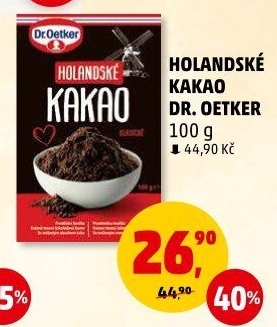 Kakao holandské Dr. Oetker