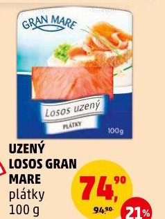 Losos uzený Gran Mare