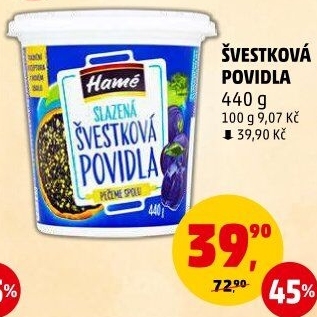 Povidla Hamé