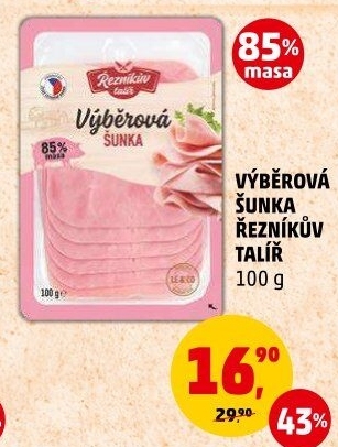 Šunka výběrová Řezníkův talíř