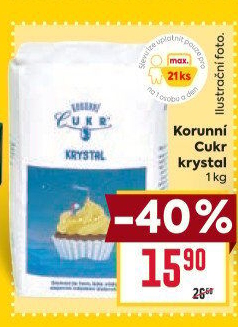 Cukr krystal Korunní
