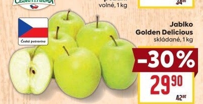 Jablka Golden Delicious Česká Farma