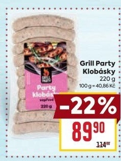 Klobásky Grill Party