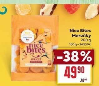 Meruňky sušené Nice Bites