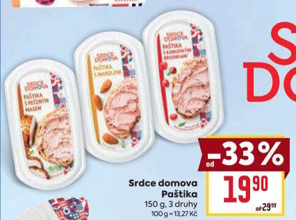 Paštika Srdce Domova