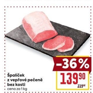 Špalíček z vepřové pečeně bez kosti