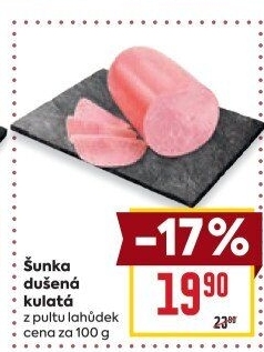 Šunka dušená kulatá