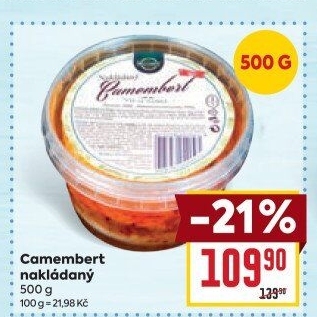 Sýr camembert nakládaný