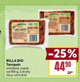 Tempeh uzený Bio Billa