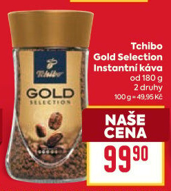 Instantní káva Tchibo Gold Selection