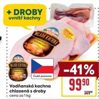 Kachna Vodňanská kachna