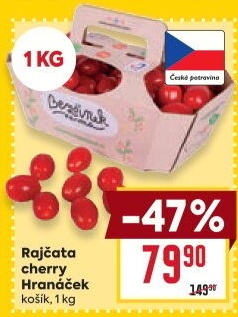 Rajčata cherry Farma Bezdínek
