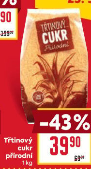 Třtinový cukr přírodní Druid