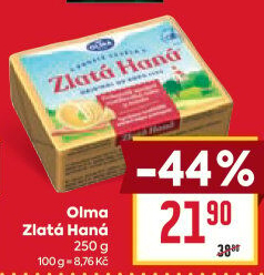 Tuk Zlatá Haná Olma