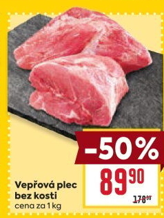 Vepřová plec bez kosti