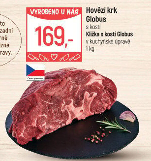 Hovězí krk s kostí Globus