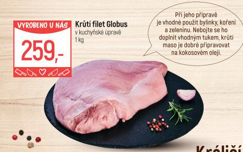 Krůtí filety Globus