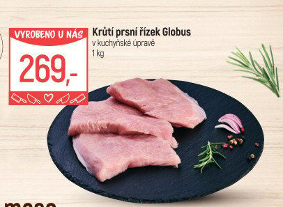 Krůtí prsní řízky Globus