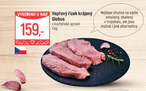 Řízky vepřové Globus